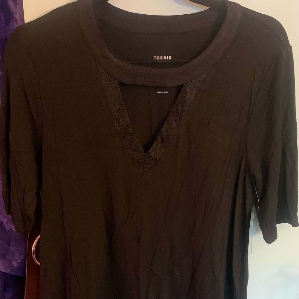 Torrid cut out tunic